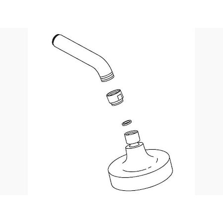 Kohler Showerhead And Arm Kit, S.F. 1152949-SN